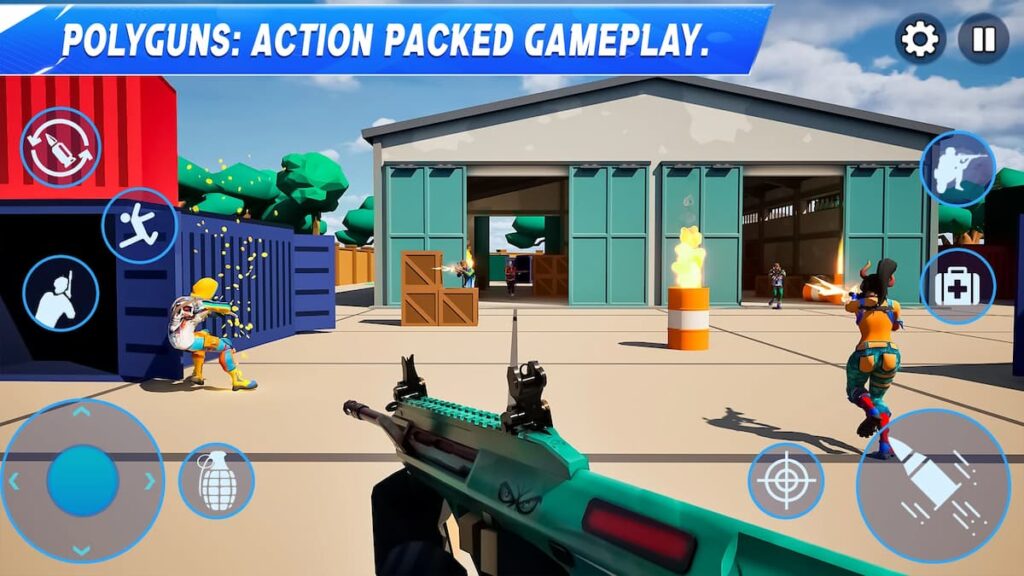 PolyGuns FPS Shooter Strike official launch, PolyGuns FPS Shooter Strike