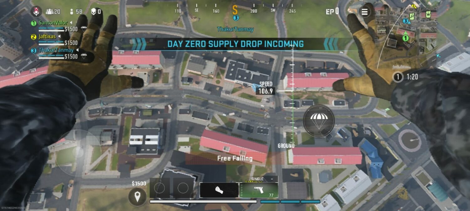 Warzone Mobile gameplay