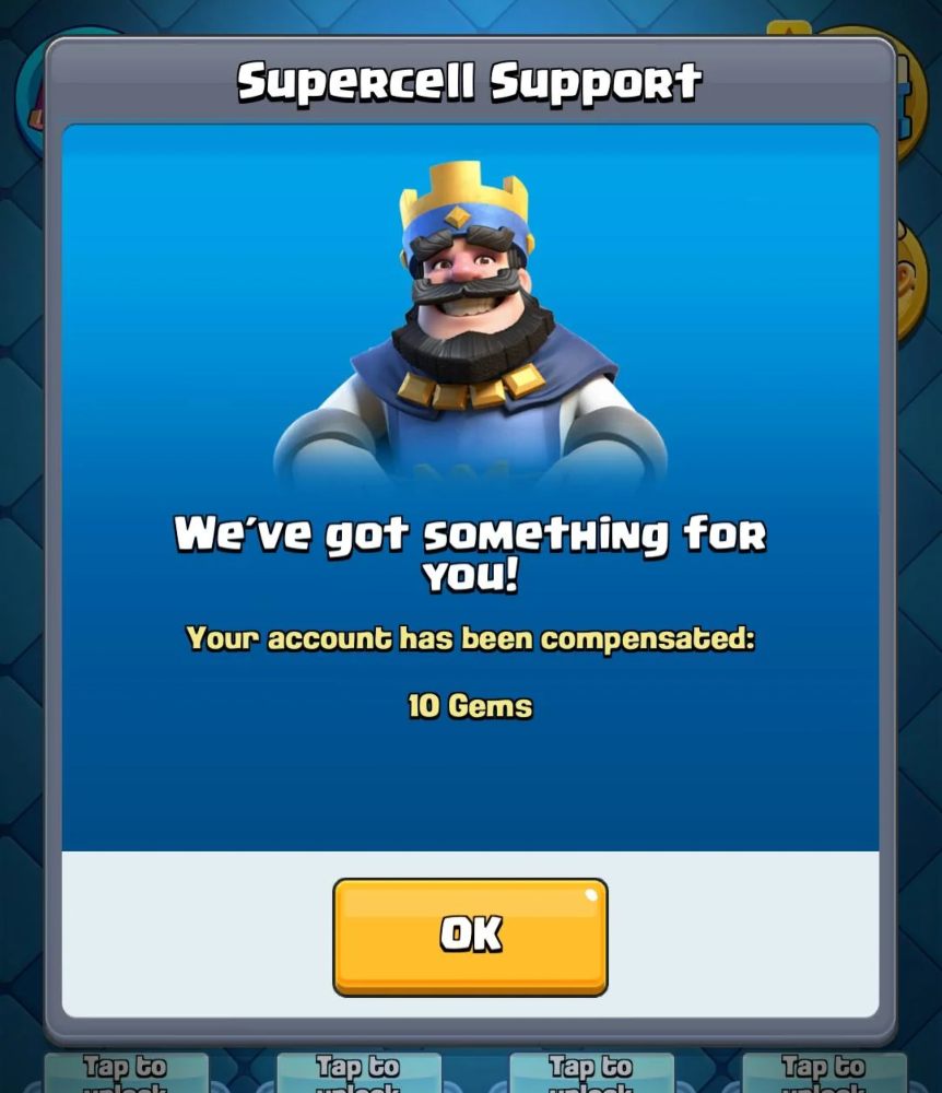 clash royale supercell support stuck