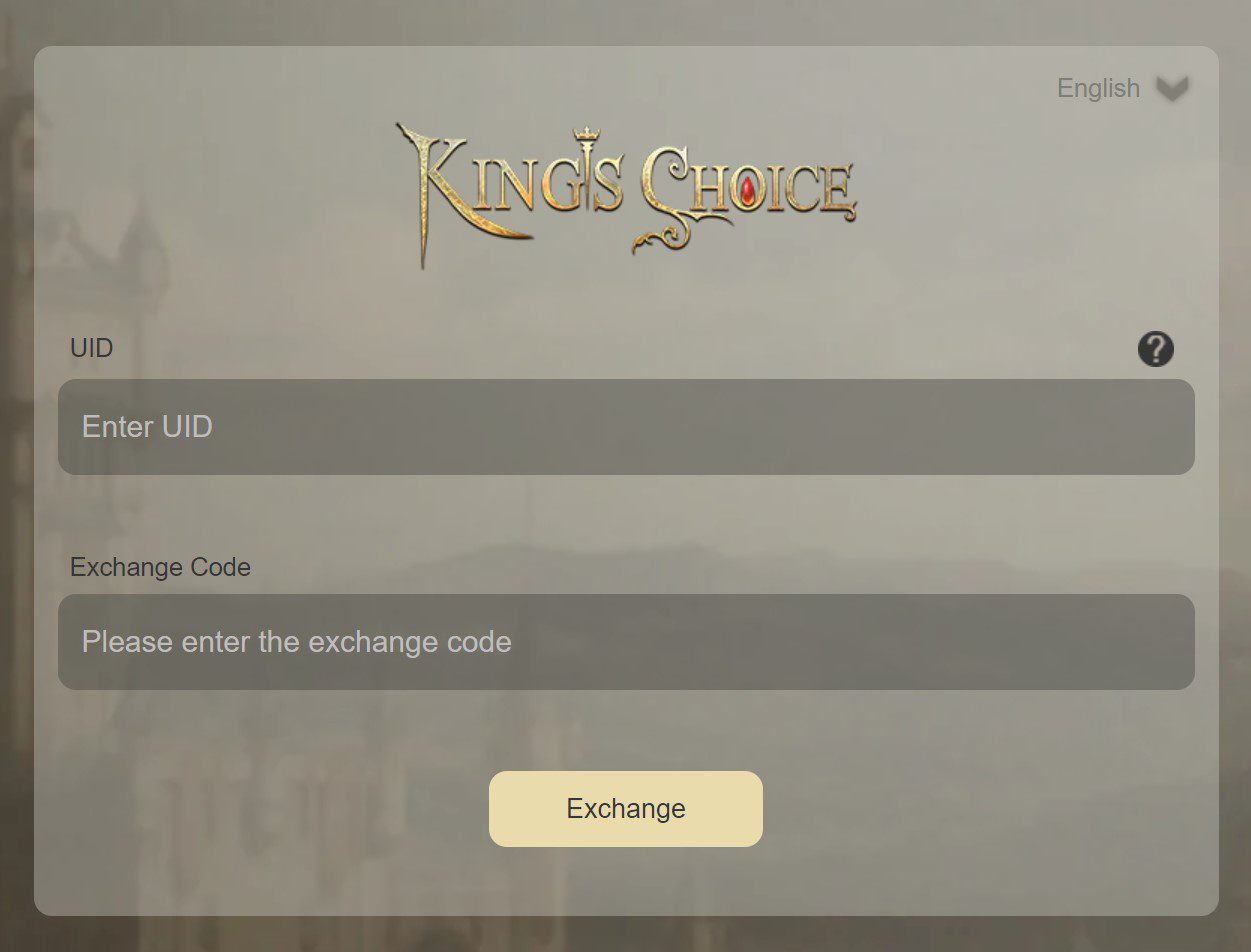 KIng's Choice free Redeem Codes