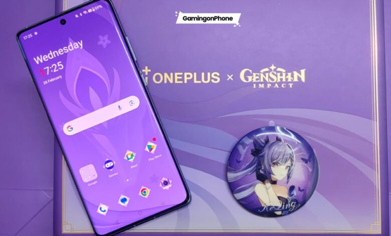 OnePlus 12R Genshin Impact Edition, Genshin Impact mobile phone