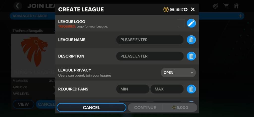Create-League-FC-Mobile