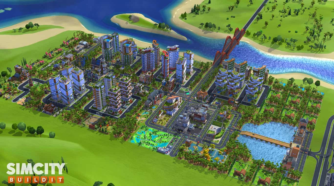 SimCity BuildIt Green Valley region