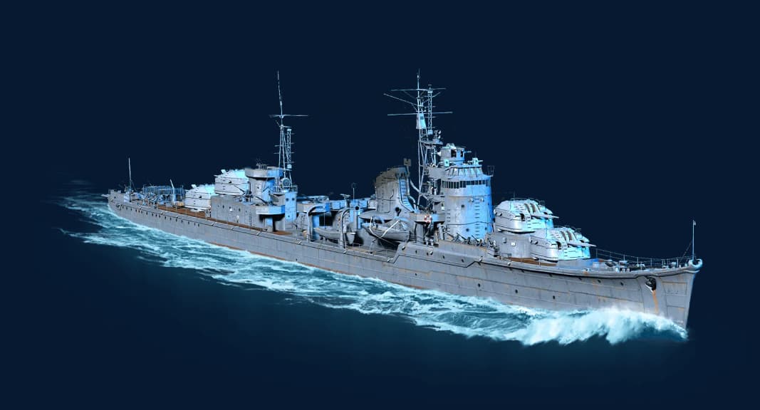 World of Warships Legends Akizuki