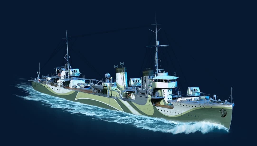 World of Warships Legends Kamikaze