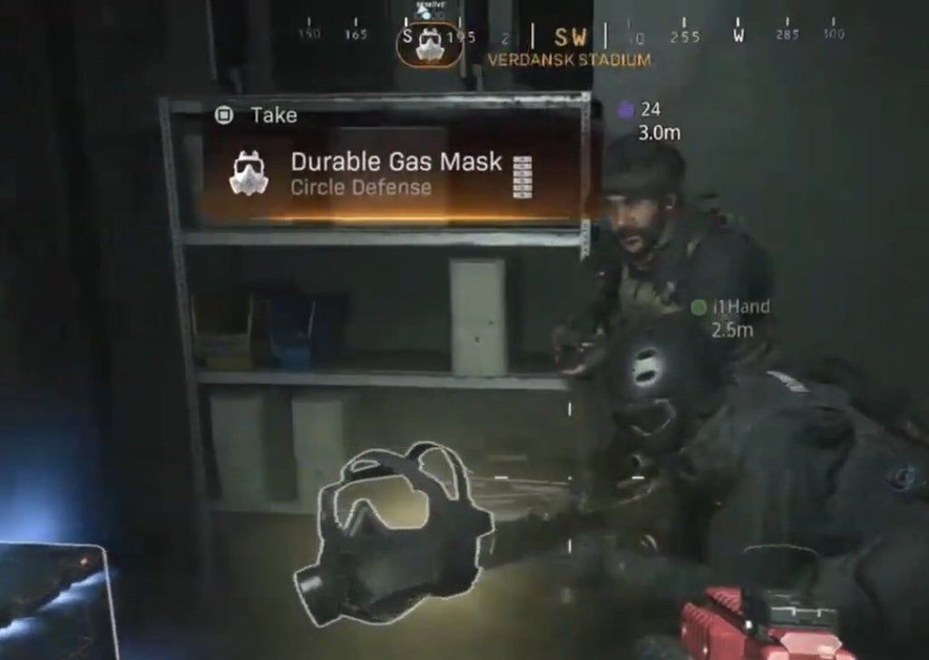 Gas Masks in COD Warzone Mobile