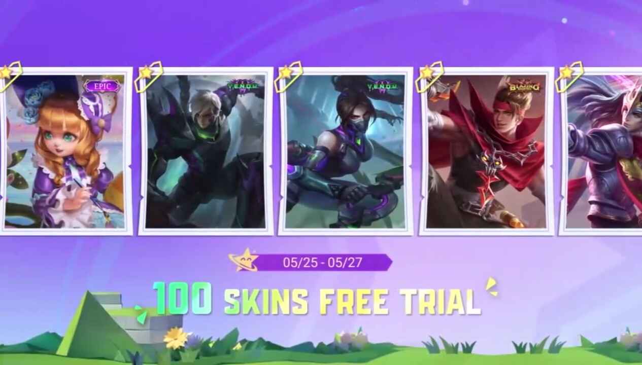 100 Skins Free Trial