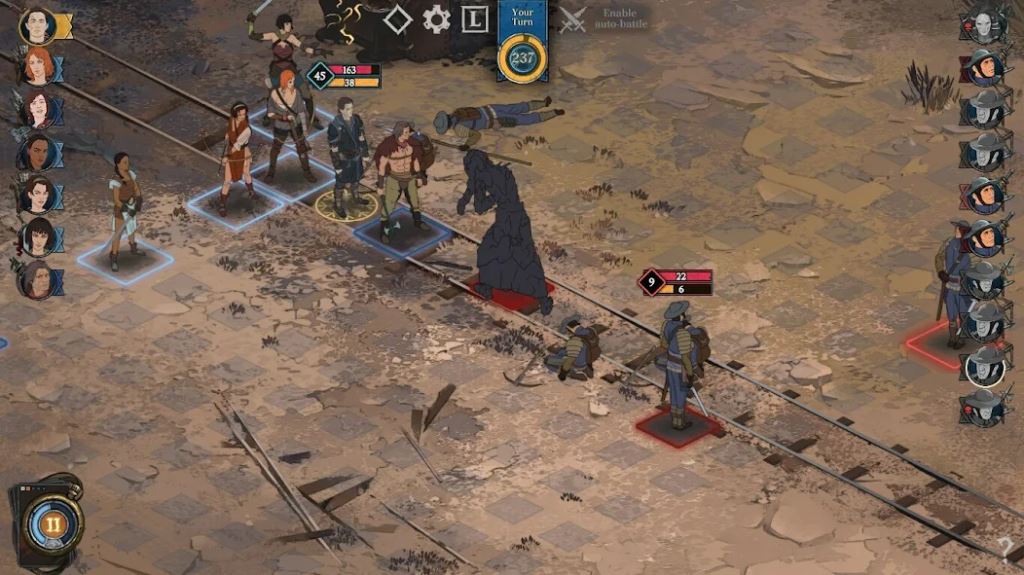 Ash of God's Redemption gameplay line image