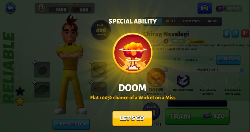Hitwicket Bowler Special Ability