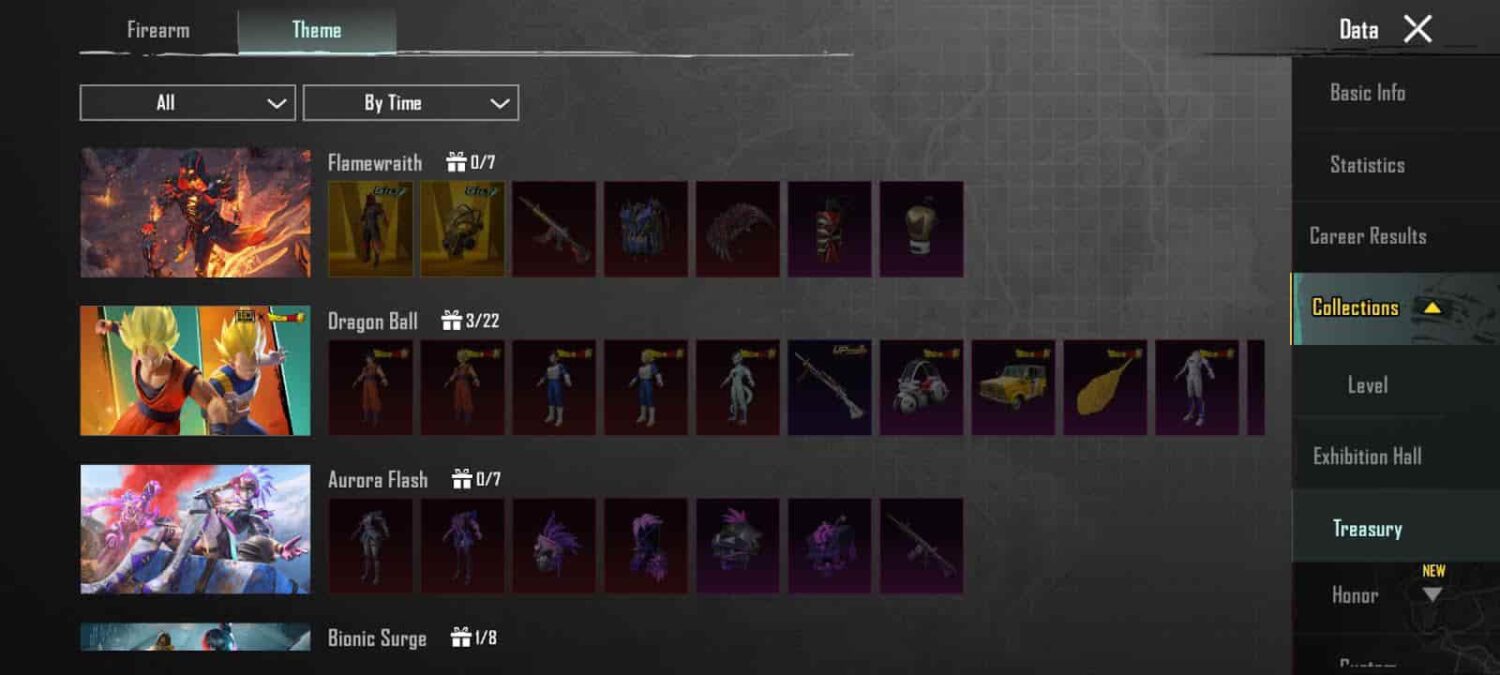 PUBG Mobile Collections Rank Collections Points System