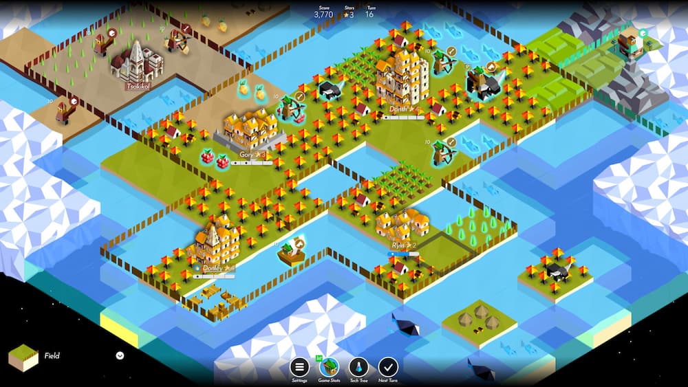 Midjiwan Battle of Polytopia gameplay