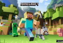 Minecraft Character Pets Logo Cover