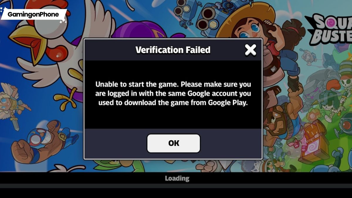 Squad Busters: How to fix the Verification Failed Error