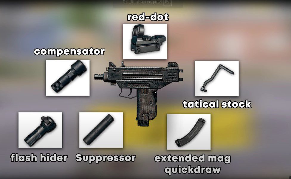 PUBG Mobile or BGMI Top 5 best Submachine guns (SMGs) in the game