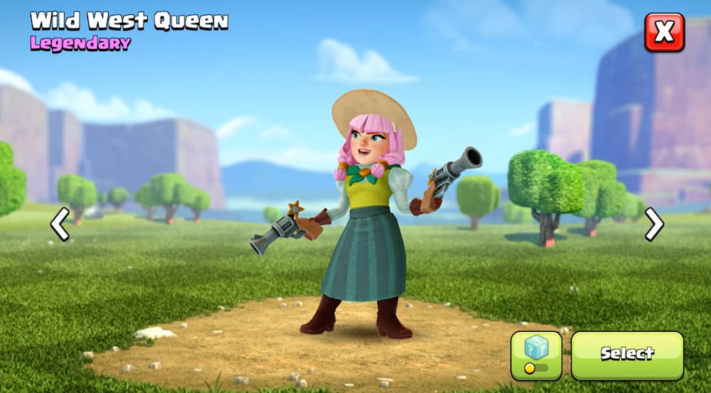 Clash of Clans: полный список скинов Archer Queen, выпущенных в 2024 году