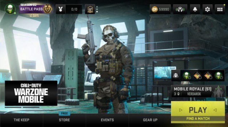 COD Warzone Mobile change in-game username