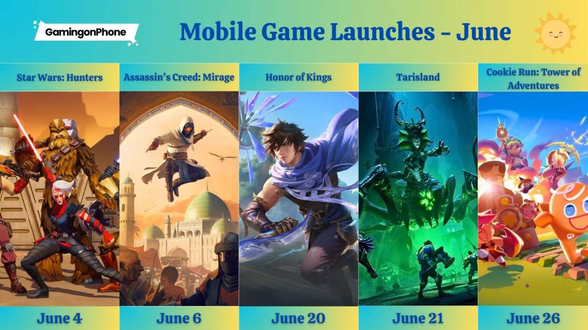 All Mobile Games (Android and iOS) releasing in June 2024