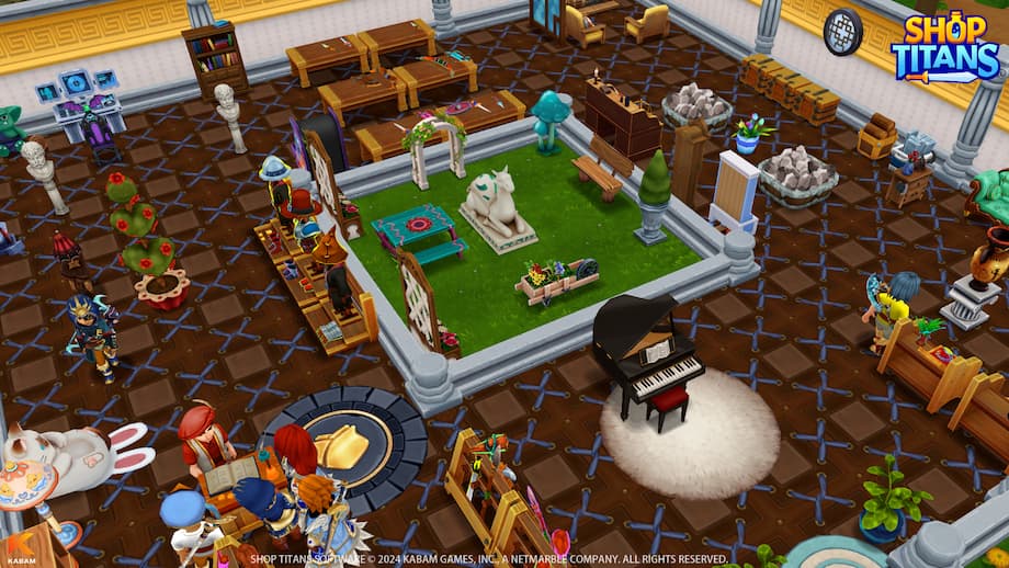 Shop Titans Backyard Example