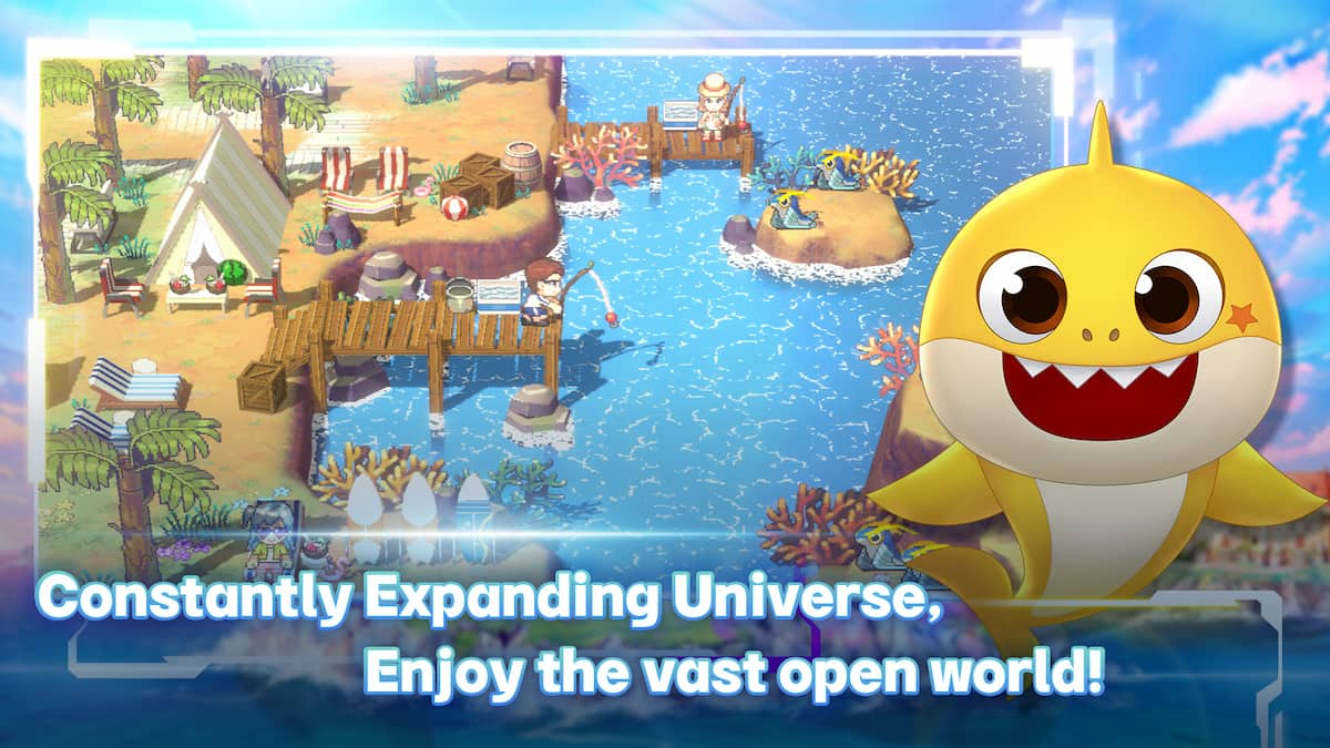 Baby Shark Universe, a new adventure title based on the famous animation series opens up for Pre-registration for Android and iOS