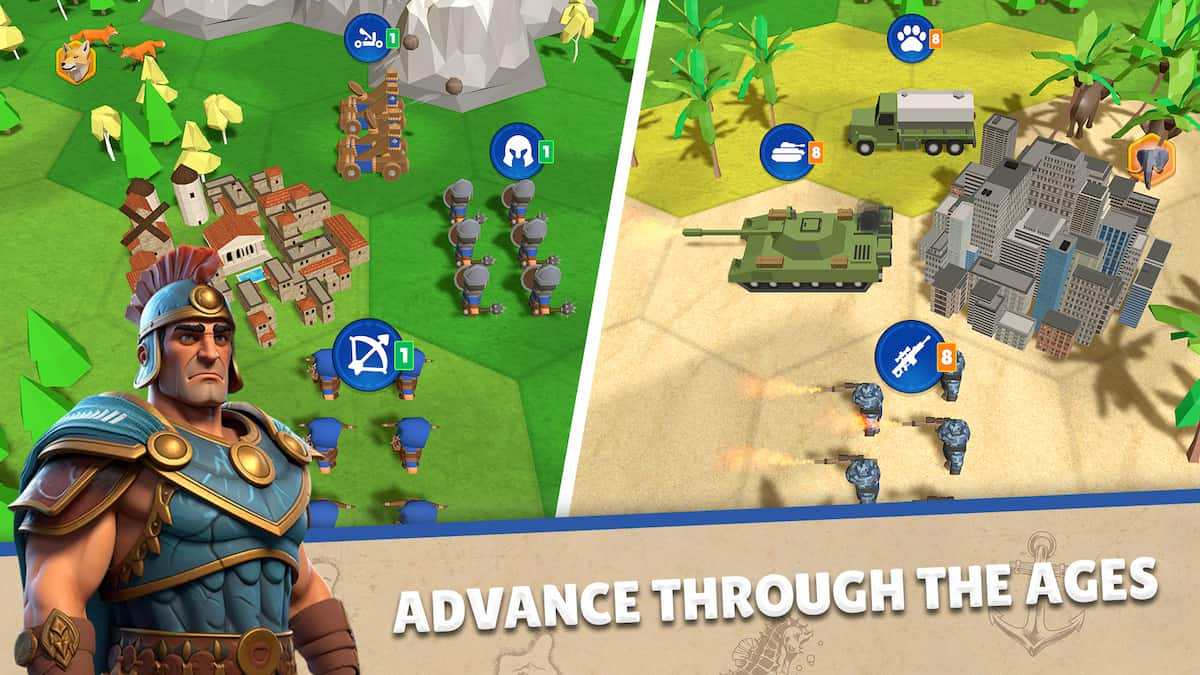 Domination Dynasty is a Civilization-like multiplayer strategy game now available on Android and iOS