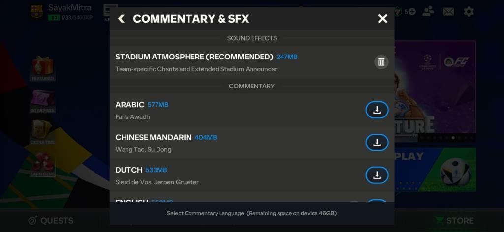 FC-Mobile-Commentary-SFX-Settings