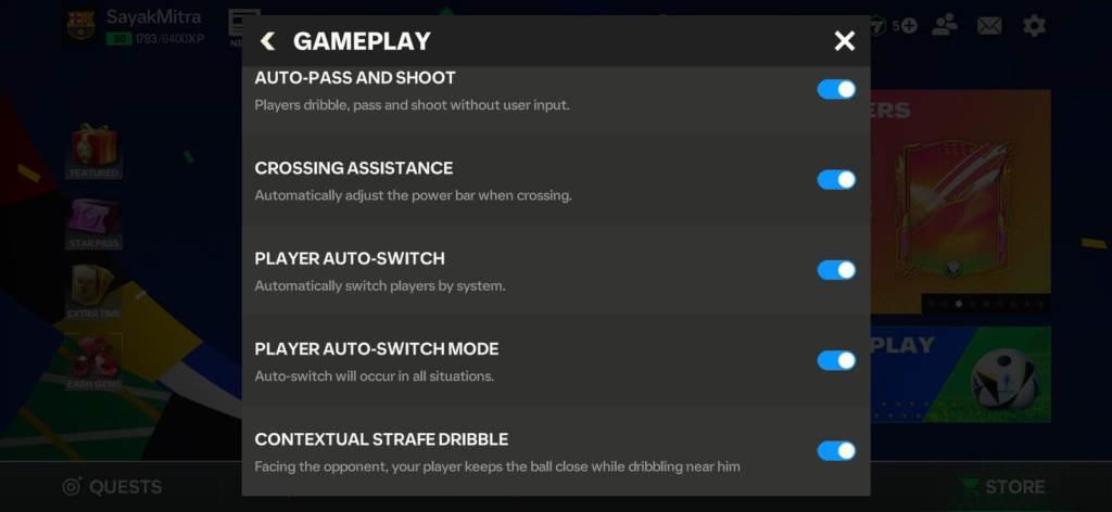 FC-Mobile-Gamplay-Dribble-Settings