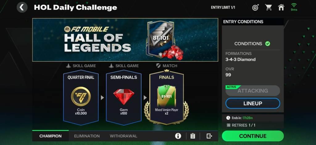 FC Mobile 24 Hall of Legends event Guide and Tips