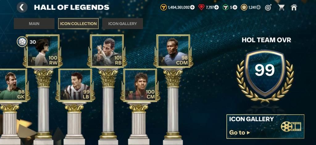 Руководство и советы по событию FC Mobile 24 Hall of Legends