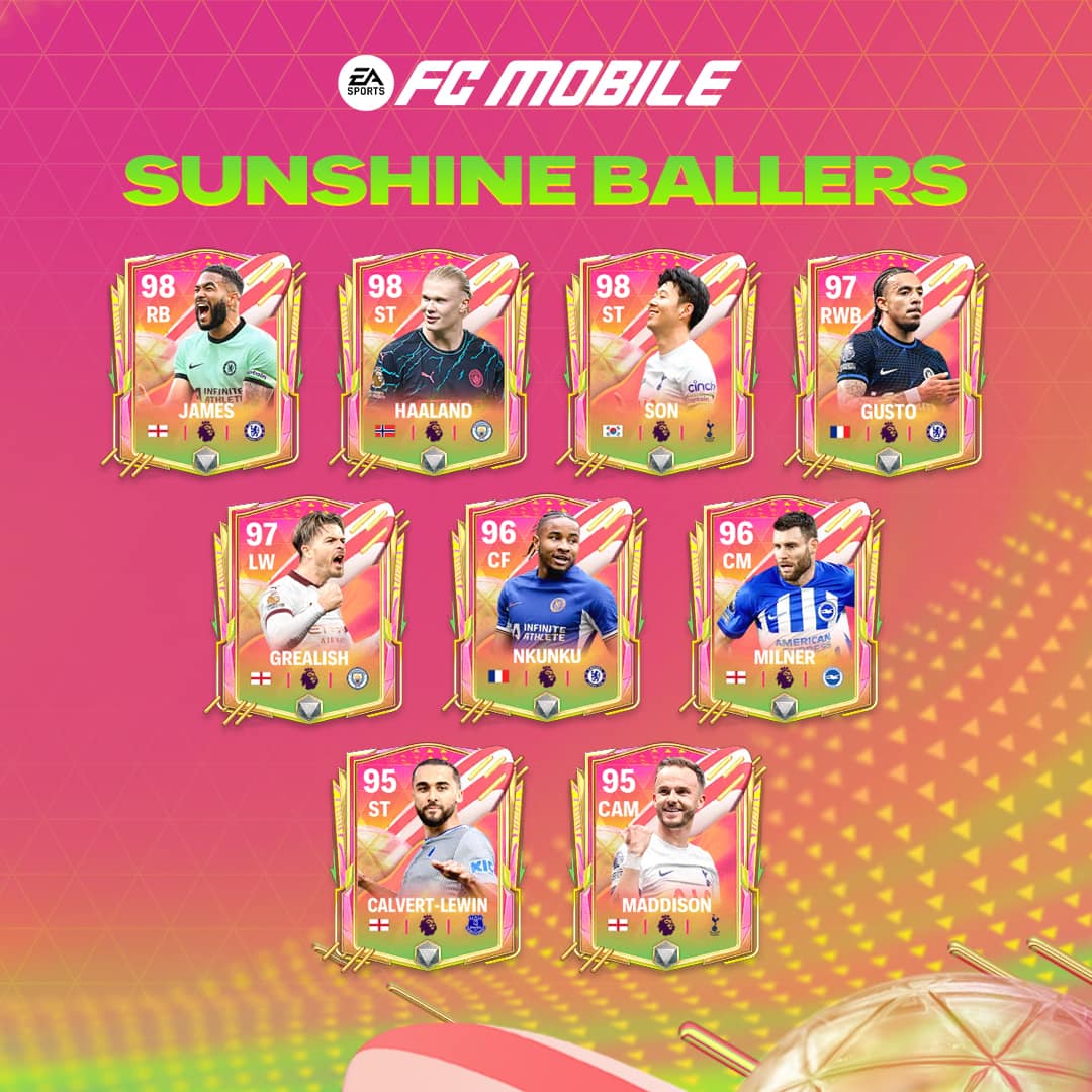 Руководство и советы по мероприятию FC Mobile 24 Sunshine Ballers