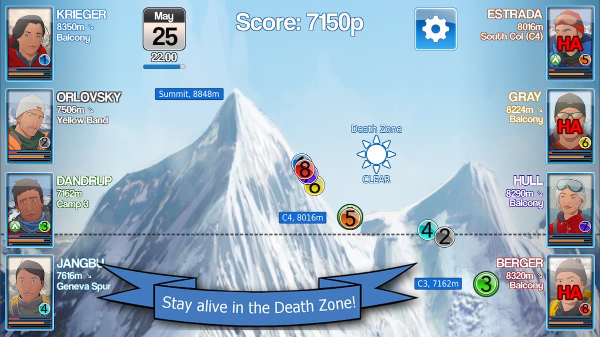 Mount Everest Story is a new mountain climbing strategy game, available for both Android and iOS