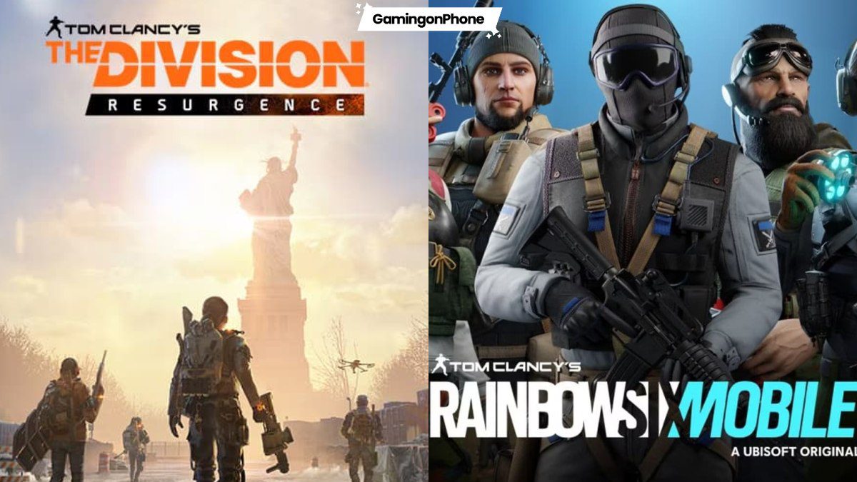 Rainbow Six Mobile and The Division Resurgence cover