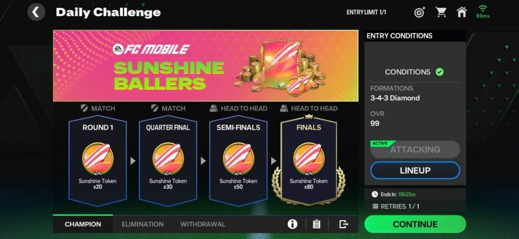 FC Mobile 24 Sunshine Ballers event Guide and Tips