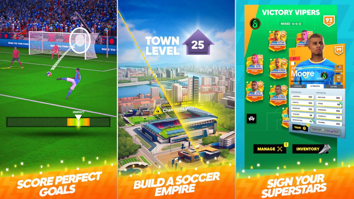 Top Goal Be A Soccer Champion от разработчиков Top Eleven Nordeus получает программный запуск для Android в некоторых регионах