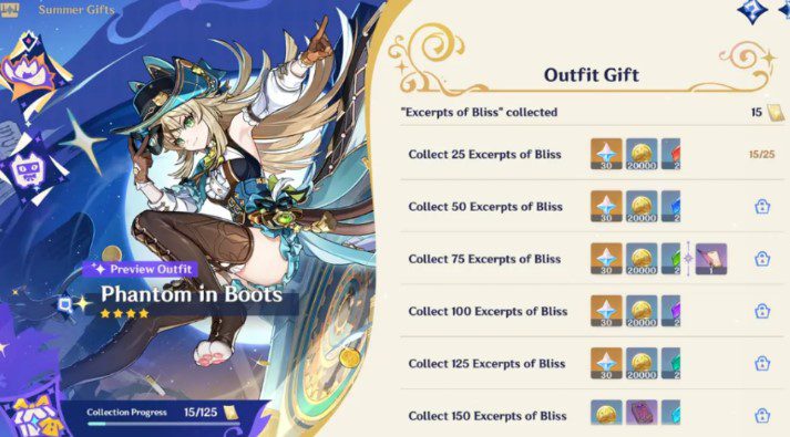 Genshin Impact 4.8 Update: How to unlock Free Kirara and her new Outfit in the Summertime Scales and Tales event