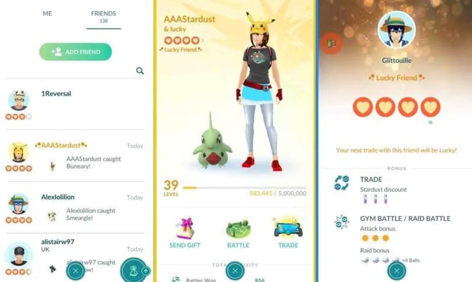 Pokémon Go: советы, как получить счастливого покемона с помощью Lucky Trade