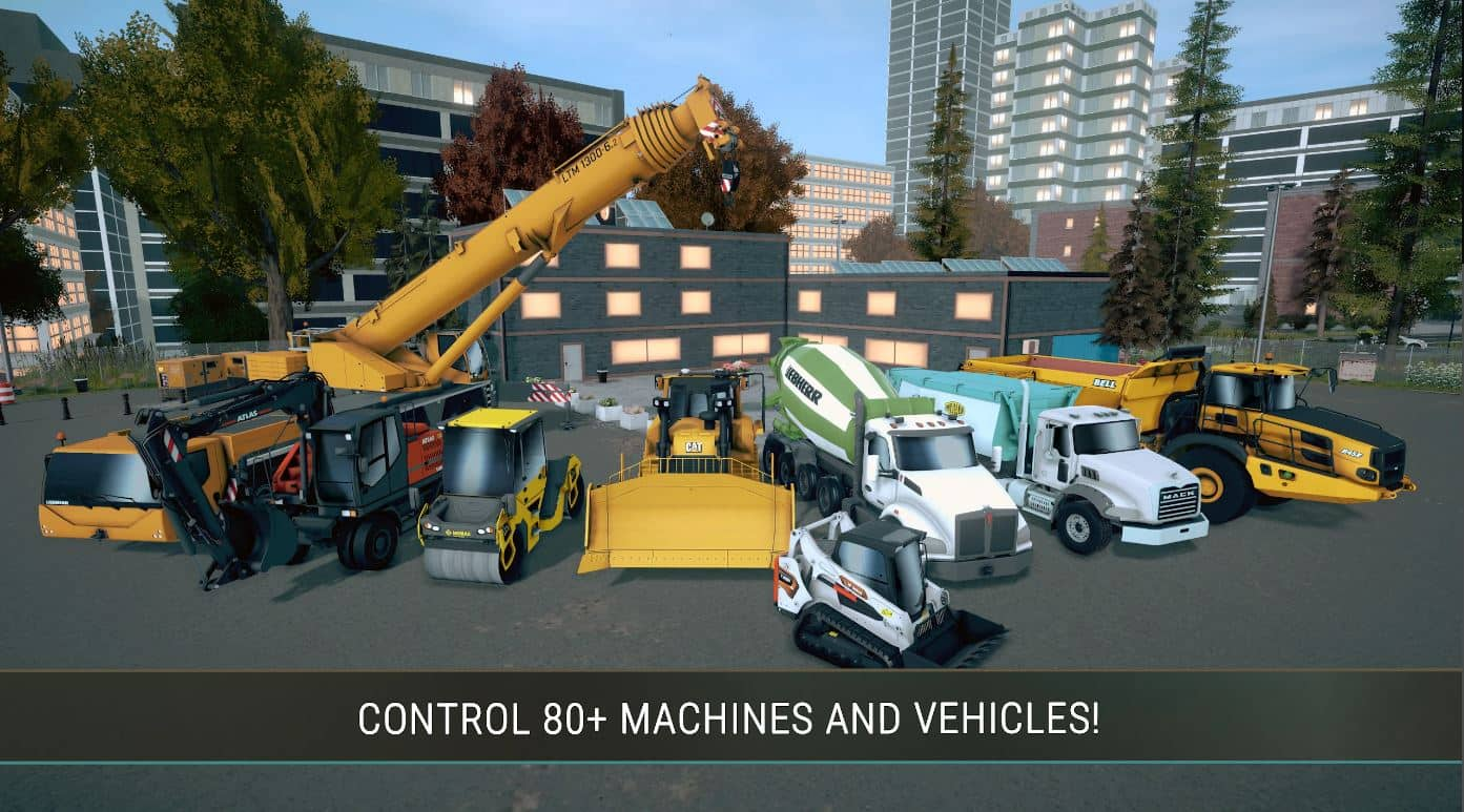 Construction Simulator 4 Lite, the free try-and-buy edition of the hit series now available on Android and iOS