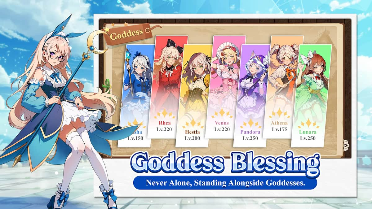 Goddess Paradise: New Chapter, ролевая игра на тему фэнтези, теперь доступна для предварительной регистрации на Android