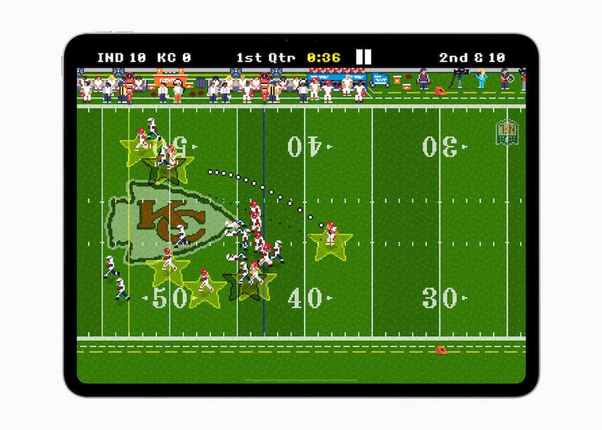 NFL Retro Bowl ’25, официальная совместная игра NFL и Retro Bowl, выйдет эксклюзивно на Apple Arcade.