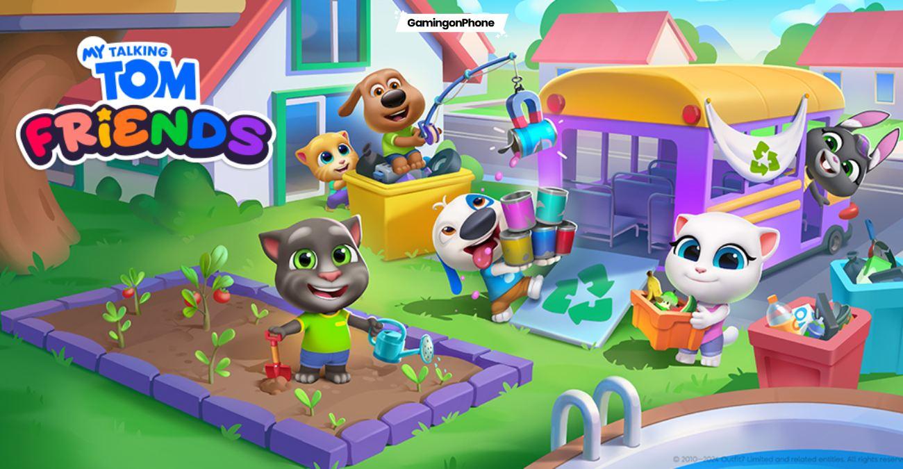 My Talking Tom Friends Green Game Jam 2024