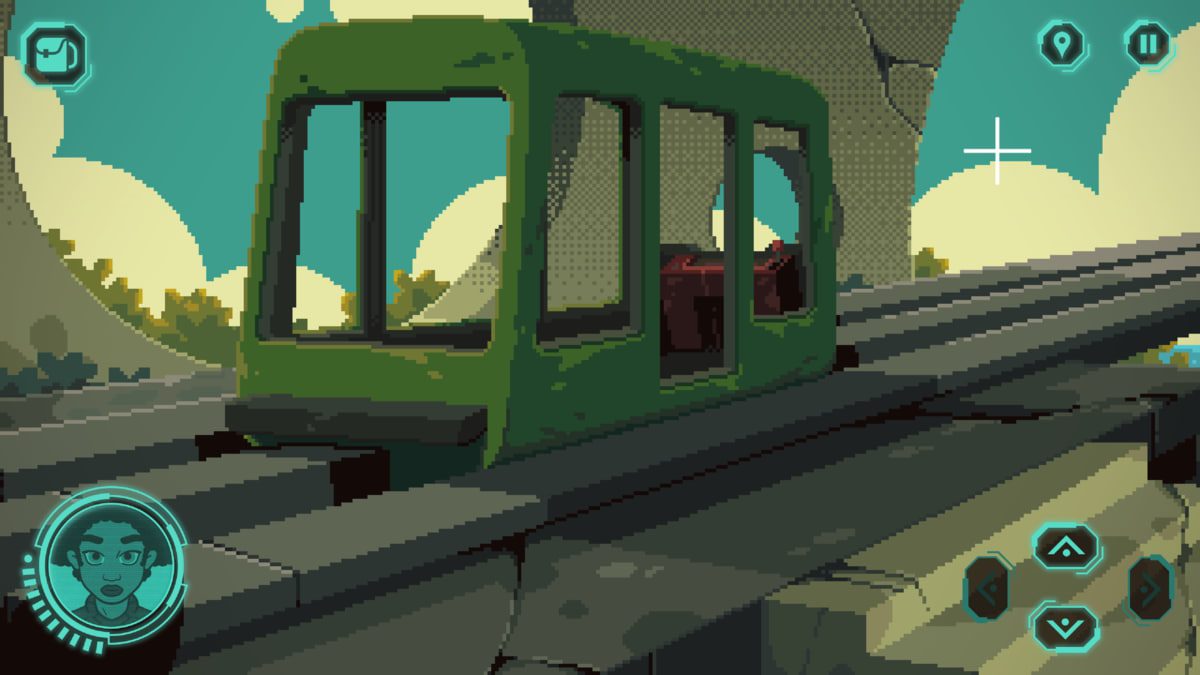 The Abandoned Planet train