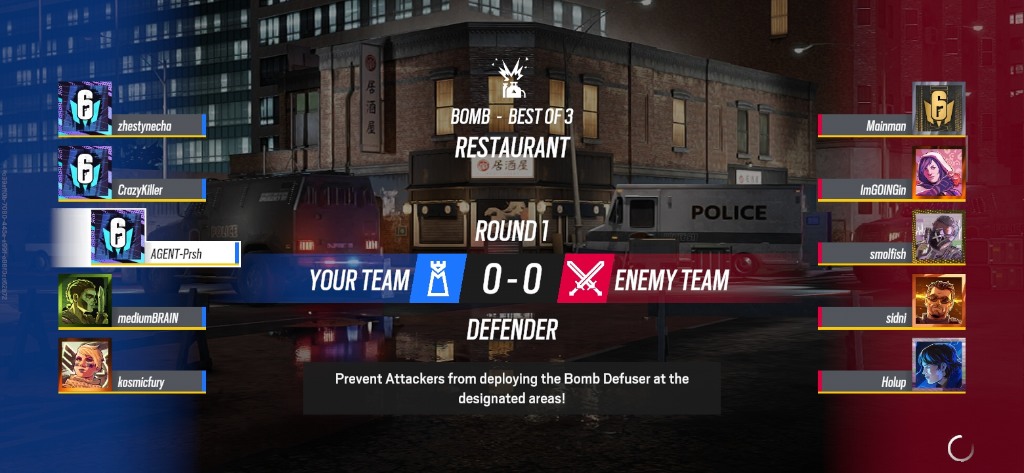 Rainbow Six Mobile Bomb Game Mode