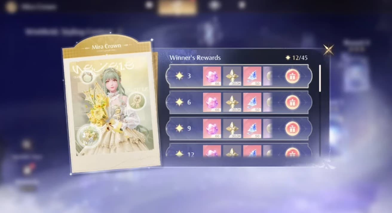 Infinity Nikki Mira Crown