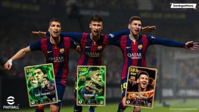 eFootball 2025 MSN Celebration, eFootball 2025 complete list of upcoming Epic cards and Big Time cards