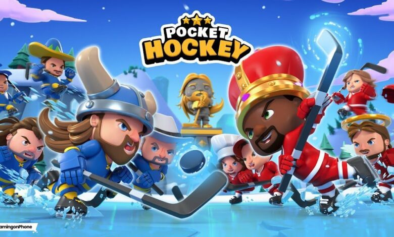 Pocket Hockey Stars Launch Cover