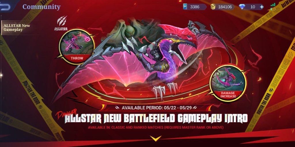 Mobile Legends: Bang Bang AllStar Exclusive Map, Leaks