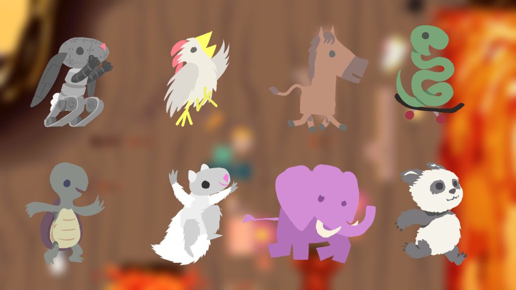 Ultimate Chicken Horse Characters