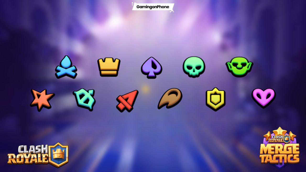 Clash Royale Merge Tactics Traits for Troops