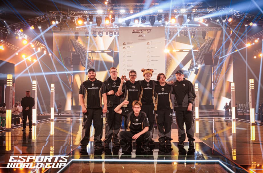 Team Heretics is the champion of VALORANT at EWC 2025