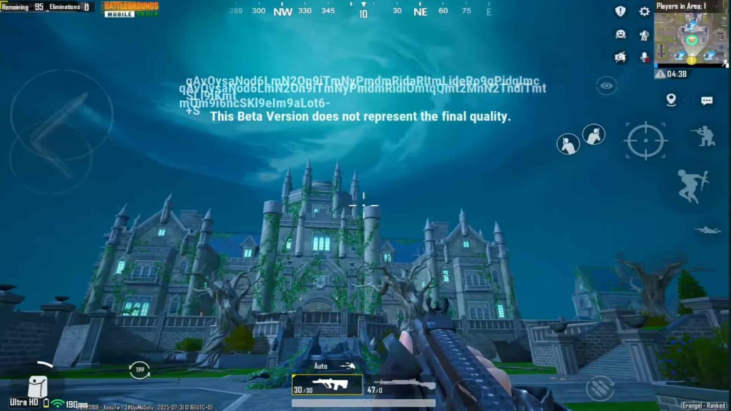 PUBG Mobile 4.0 Beta Version Magic Mirror Castle