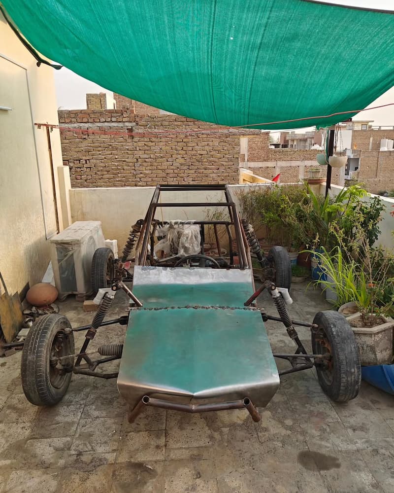 Work in Progress of the hand-built Buggy